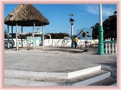 Isla Holbox main square