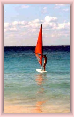 Holbox Island windsurfing